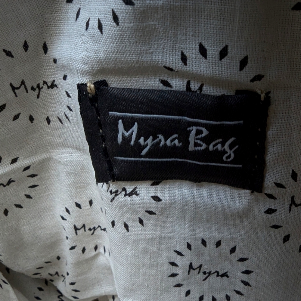 Myra Bag Hand Tooled Clutch Crossbody Shoulder Bag 💜 Rancher Aztec Western - Picture 15 of 16